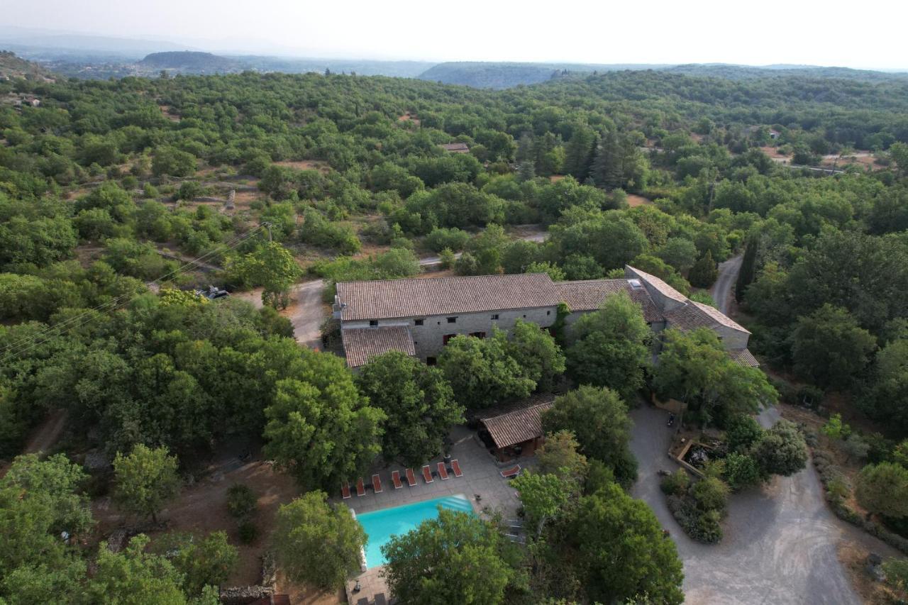 לס ואנס Hotel Mas De L'Espaire מראה חיצוני תמונה