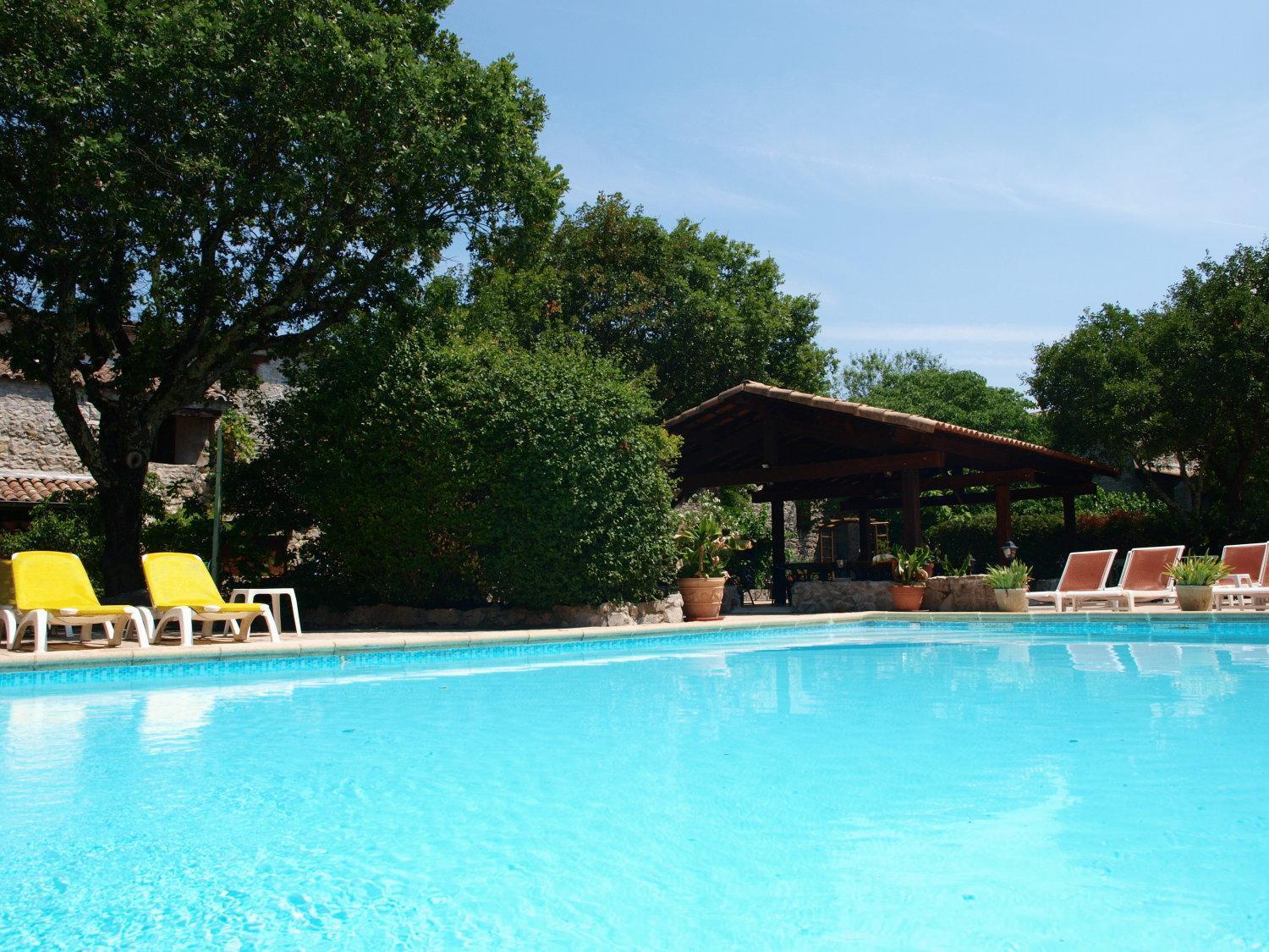 לס ואנס Hotel Mas De L'Espaire מראה חיצוני תמונה