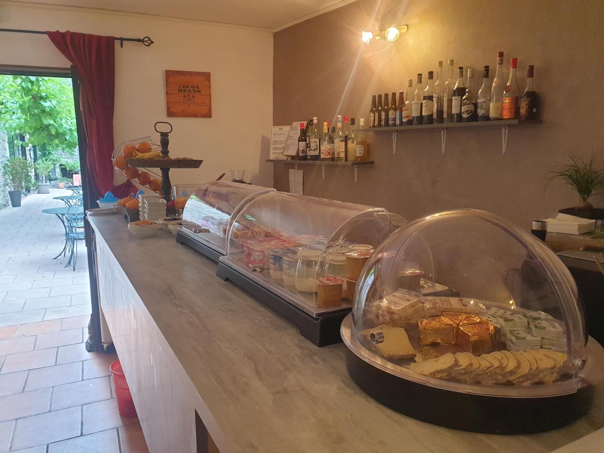 לס ואנס Hotel Mas De L'Espaire מראה חיצוני תמונה