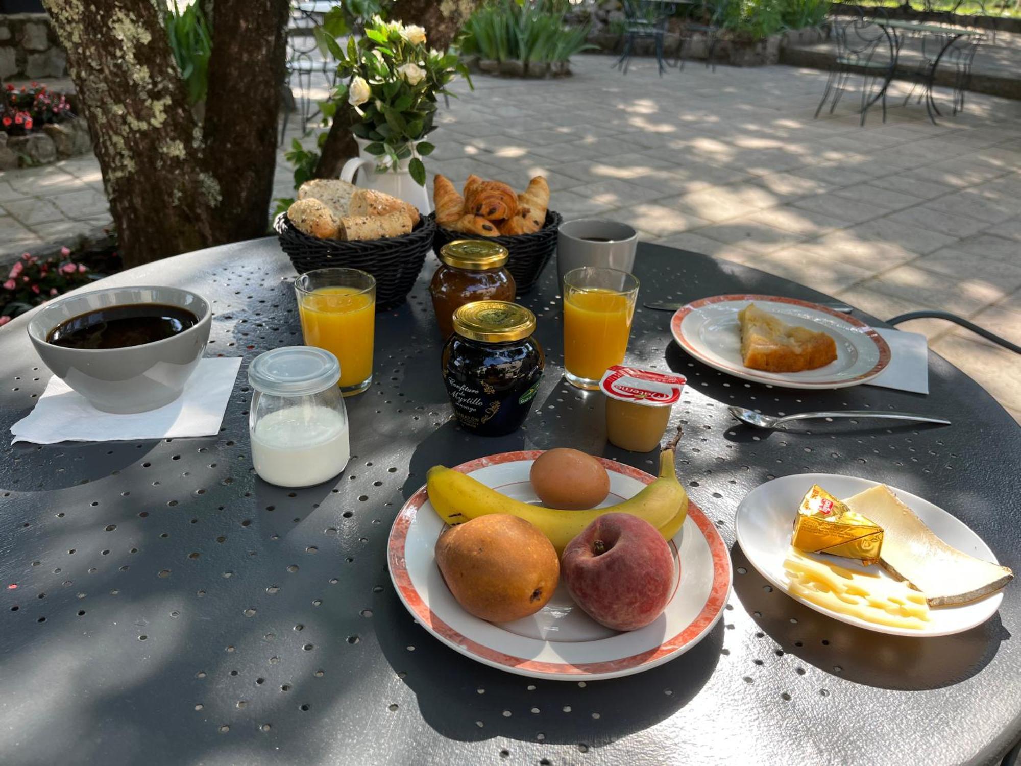 לס ואנס Hotel Mas De L'Espaire מראה חיצוני תמונה