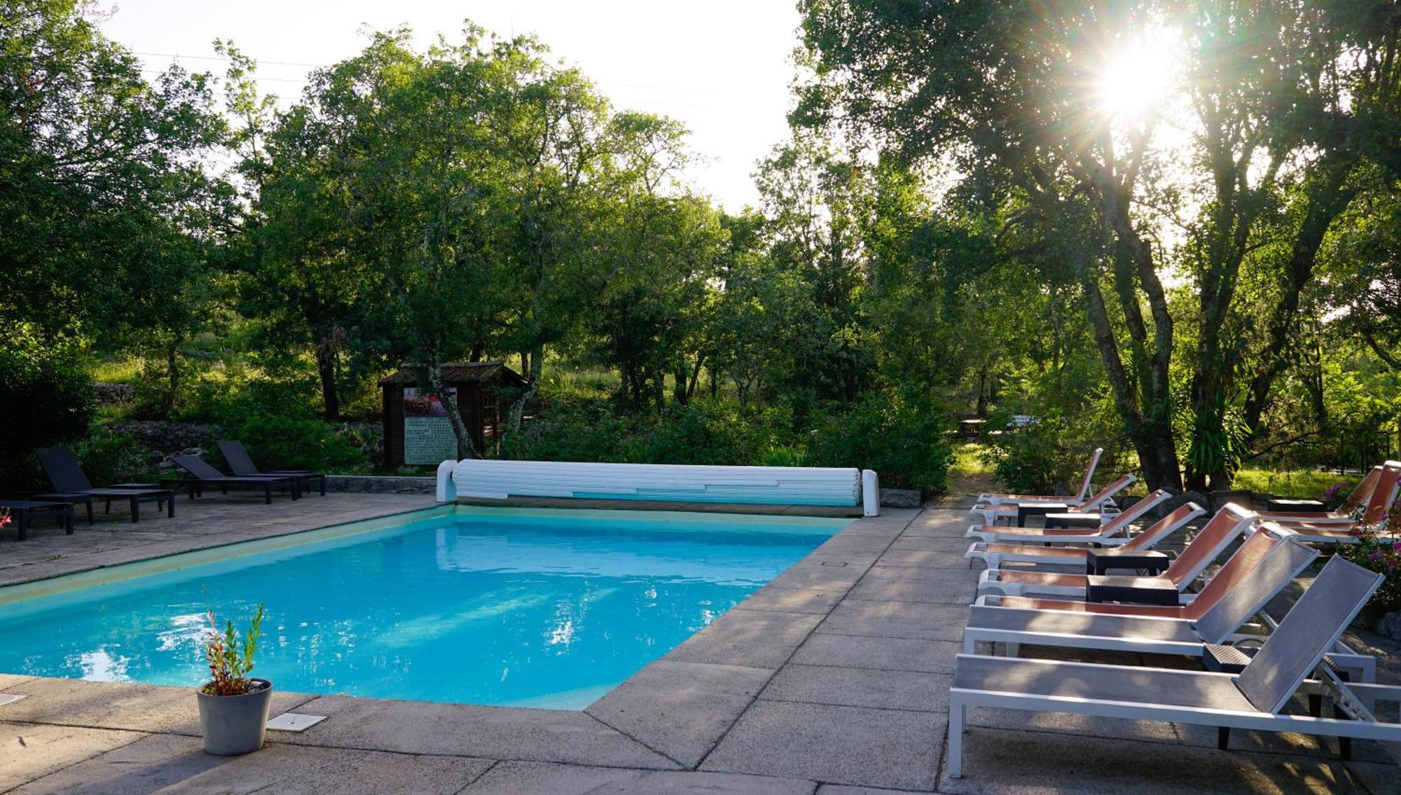לס ואנס Hotel Mas De L'Espaire מראה חיצוני תמונה